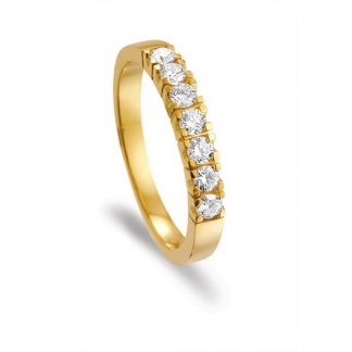 Marbeau Alliance ring van goud met diamant-0