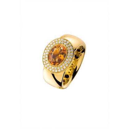 Marbeau ring van goud met kleursteen-0