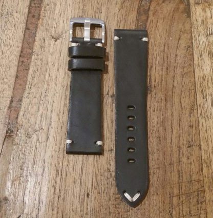 Horlogeband leather Vintage 1 black-0